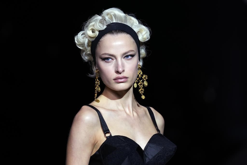 Madonna makes veiled entrance to Dolce&Gabbana for show