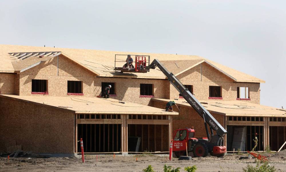 It's going to take a coordinated effort for Canada to incorporate building technologies like prefabricated, modular and 3D-printed housing that could help address its housing crisis. (File)