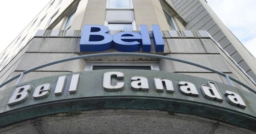 Bell Canada signage is pictured in Ottawa on Wednesday Sept. 7, 2022. Rogers Communications is confirming plans to broadcast several specialty channels as part of a deal with Warner Bros. Discovery that Bell Media had attempted to thwart. THE CANADIAN PRESS/Sean Kilpatrick