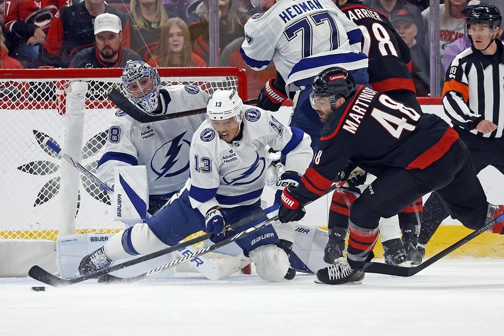 Lightning Strikes Three Times: Dominant Third Period Sinks Hurricanes Lightning Strikes Three Times: Dominant Third Period Sinks Hurricanes