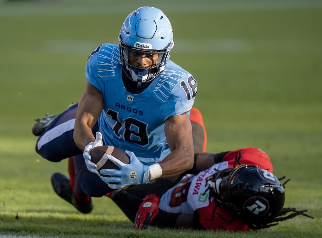 Toronto Argonauts clinch second in East with 3831 home win over Ottawa
