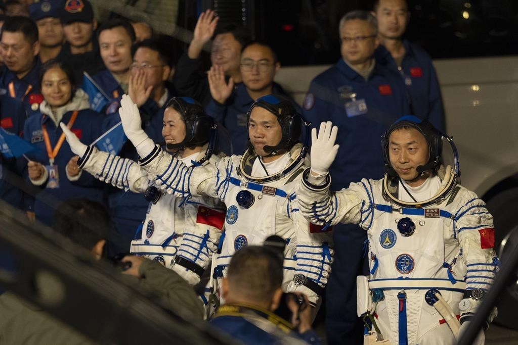 China launches new crew to its space station as it seeks to expand ...