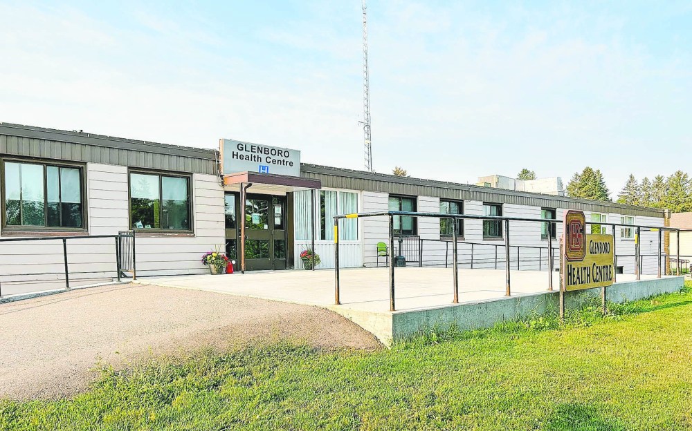 The exterior of the Glenboro Health Centre, which also houses the medical clinic in the basement. Community leaders have launchd a fundraising campaign to build a new Spirit Sands Medical Clinic directly behind the hospital. (File)