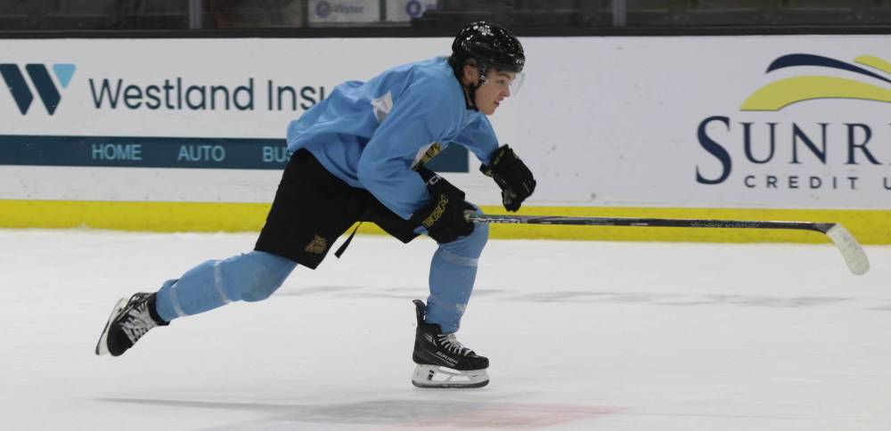 Jaxon Jacobson put up an incredible 106 points in 35 games in the Manitoba U18 AAA Hockey League last season. (Perry Bergson/The Brandon Sun)
Oct. 12, 2024