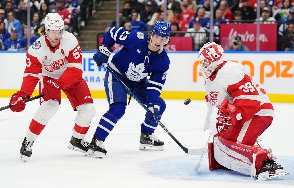 Mitch Marner powers Matthews-less Maple Leafs over Red Wings – Brandon Sun