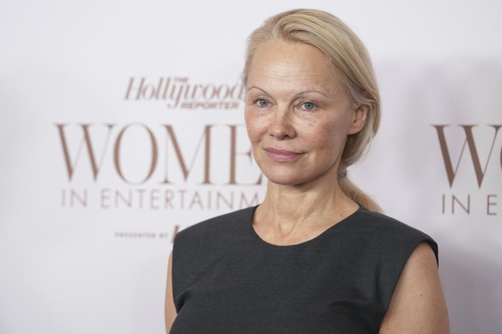 Pamela Anderson arrives at The Hollywood Reporter's Women in Entertainment Gala on Wednesday, Dec. 4, 2024, at the Beverly Hills Hotel in Beverly Hills, Calif. THE CANADIAN PRESS/AP, Chris Pizzello
