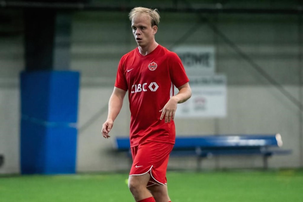 Duncan McDonald is seen during Para Soccer Canada national camp in Vaughan, Ont., in an Aug. 19, 2023, handout photo. THE CANADIAN PRESS/HO-Soccer Canada, Martin Bazyl, *MANDATORY CREDIT*