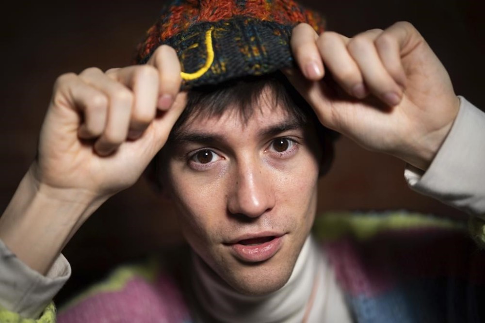 Jacob Collier poses for a portrait on Thursday, Dec. 12, 2024, in London. (Photo by Scott A Garfitt/Invision/AP)