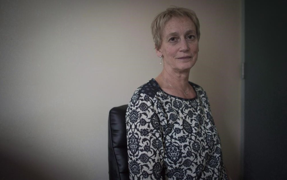 The family of a 52-year-old man who received medical assistance in dying while on a day pass from a Vancouver hospital where he had been receiving psychiatric treatment has launched a constitutional challenge, claiming wrongful death. Dr. Ellen Wiebe is pictured in her Vancouver office on March 9, 2016. THE CANADIAN PRESS/Jonathan Hayward