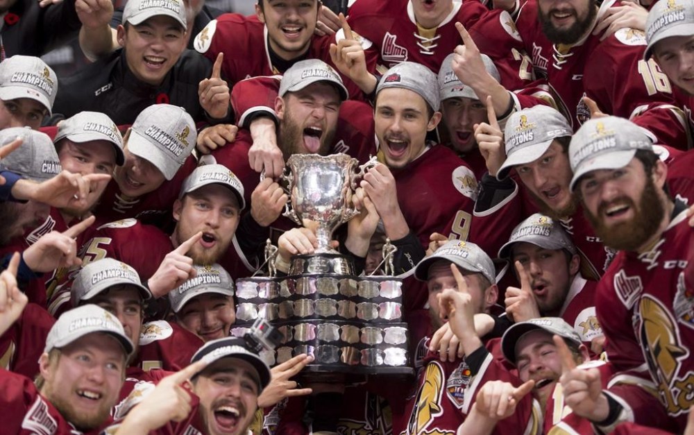 The QMJHL's Acadie-Bathurst Titan are relocating to St. John's, N.L., starting next season, the league announced Friday. The team will play at the Mary Brown's Centre, which opened in 2001 and can accommodate nearly 6,300 hockey fans. Members of the Titan pose with the Memorial Cup after defeating the Regina Pats in Regina on Sunday, May 27, 2018. THE CANADIAN PRESS/Jonathan Hayward
