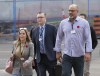 Freedom Convoy organizers Tamara Lich and Chris Barber, right, make their way with counsel to the Public Order Emergency Commission in Ottawa on November 1, 2022. THE CANADIAN PRESS/Adrian Wyld