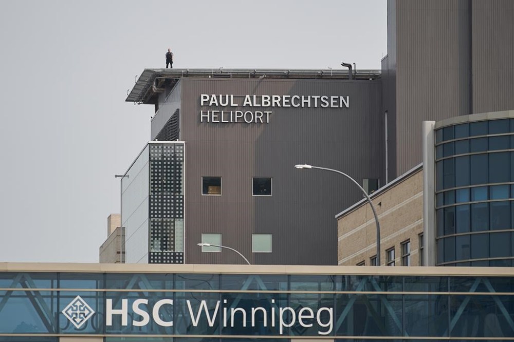 The Health Sciences Centre in Winnipeg is shown on June 15, 2023. The fact that Manitoba Nurses Union members voted to “grey list” the province’s largest hospital should be a wake up call about the poor working conditions faced by nurses in this province. (The Canadian Press)