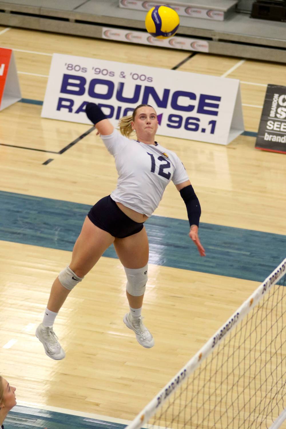 Avery Burgar led the Bobcats with 71 kills, hitting .106 during the first semester. (Thomas Friesen/The Brandon Sun)