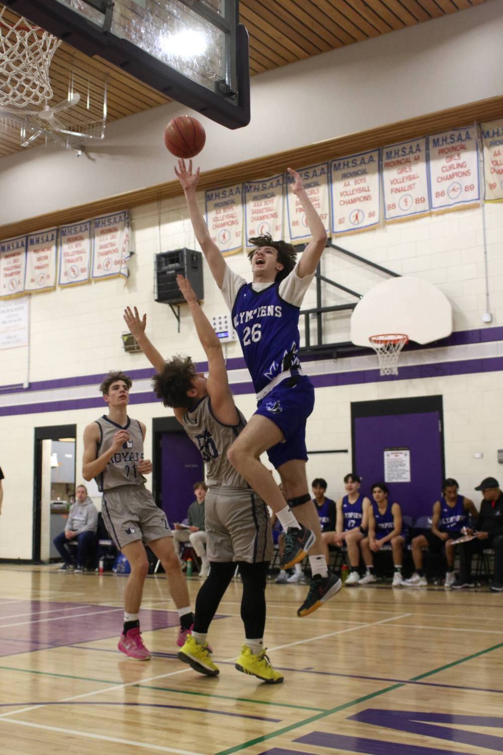 Jeanne-Sauve defeated Lord Selkirk 102-35 to open Pool C play on a high note. (Thomas Friesen/The Brandon Sun)