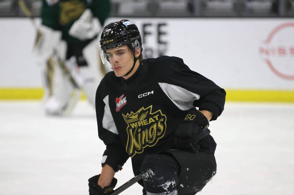 Veteran defenceman Charlie Elick of the Brandon Wheat Kings thinks Christmas might be just a little merrier if his short-staffed club can gut out a victory against the visiting Moose Jaw Warriors tonight at Westoba Place. (Perry Bergson/The Brandon Sun)
Dec. 17, 2024