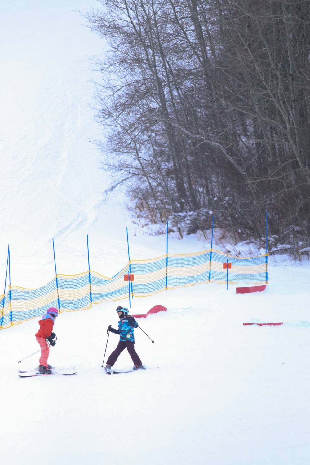 New to Ski Valley this year is re-configured park and terrain obstacles aimed at various levels of difficulty. (Matt Packwood/The Brandon Sun)