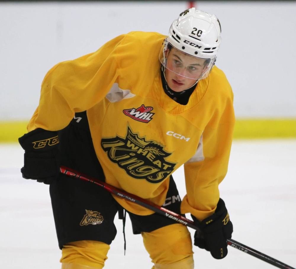 Brandon Wheat Kings forward Ben Binder Nord of Calgary has a goal and an assist in 20 games in his 17-year-old season. The hard-nosed youngster, who is the lightest Wheat King at 162 pounds, leads the team with 45 penalty minutes. (Perry Bergson/The Brandon Sun)
Dec. 17, 2024