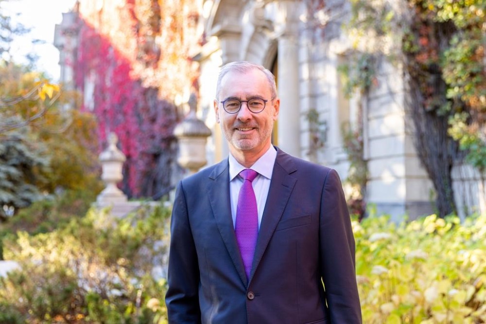 University of Alberta President Bill Flanagan is seen in an undated handout photo. Flanagan says the university's renaming of its DEI policy to