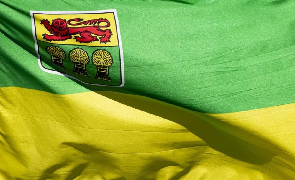 Saskatchewan's provincial flag flies on a flag pole in Ottawa, July 6, 2020. Saskatchewan public prosecutions has filed an appeal to a judge's decision in a court case involving the 2021 death of a young Saskatoon girl. THE CANADIAN PRESS/Adrian Wyld