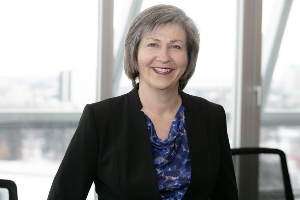 University of Calgary's Dean of Faculty of Social Work, Ellen Perrault, is seen in an undated handout photo. The U of C has received a $26.8 million donation to look at ways to improve the family law process as a way of reducing stress on children. THE CANADIAN PRESS/HO-University of Calgary, Kloie Picot, *MANDATORY CREDIT*
