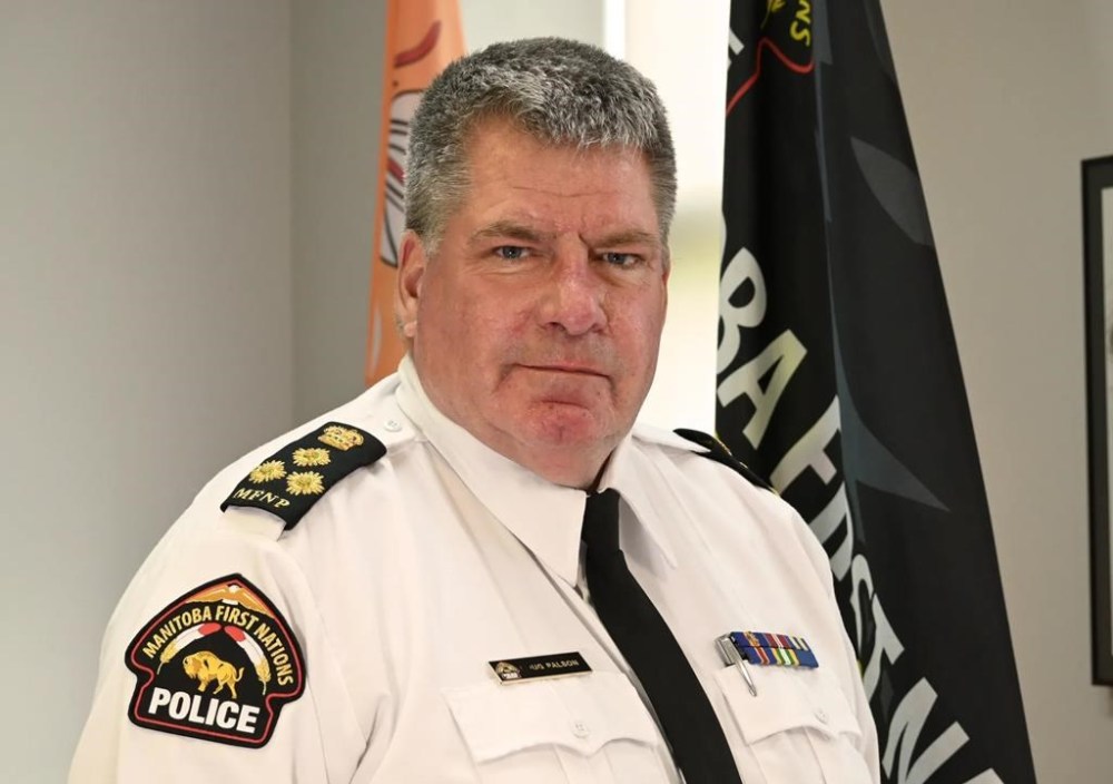 Manitoba First Nations Police Chief Doug Palson poses in this undated handout photo. THE CANADIAN PRESS/HO, Manitoba First Nations Police *MANDATORY CREDIT*