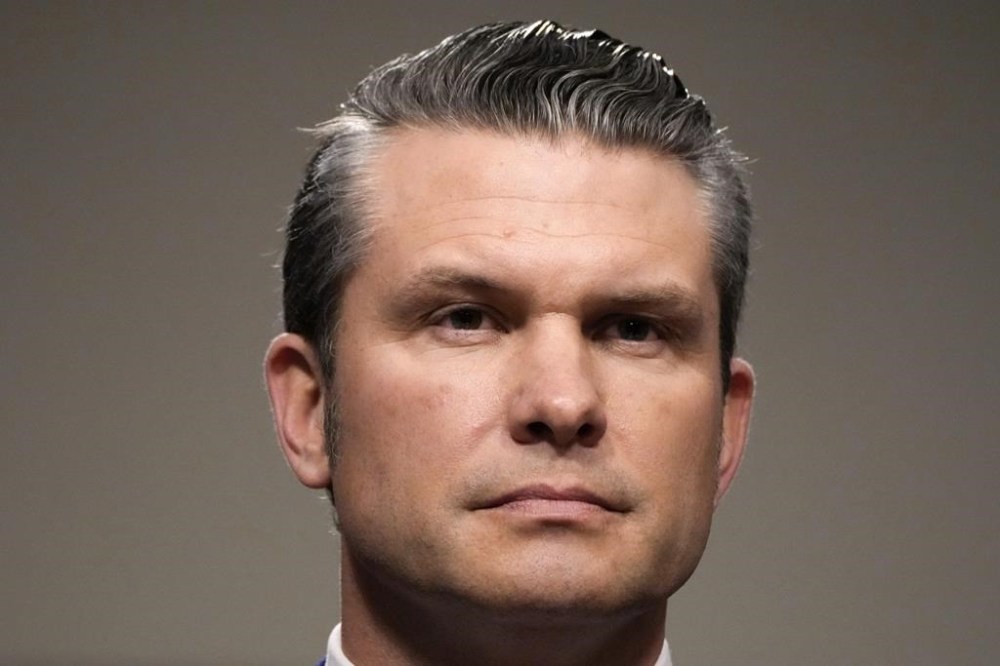 Pete Hegseth, President-elect Donald Trump's choice to be Defense secretary, appears before the Senate Armed Services Committee for his confirmation hearing, at the Capitol in Washington, Tuesday, Jan. 14, 2025. (AP Photo/Alex Brandon)