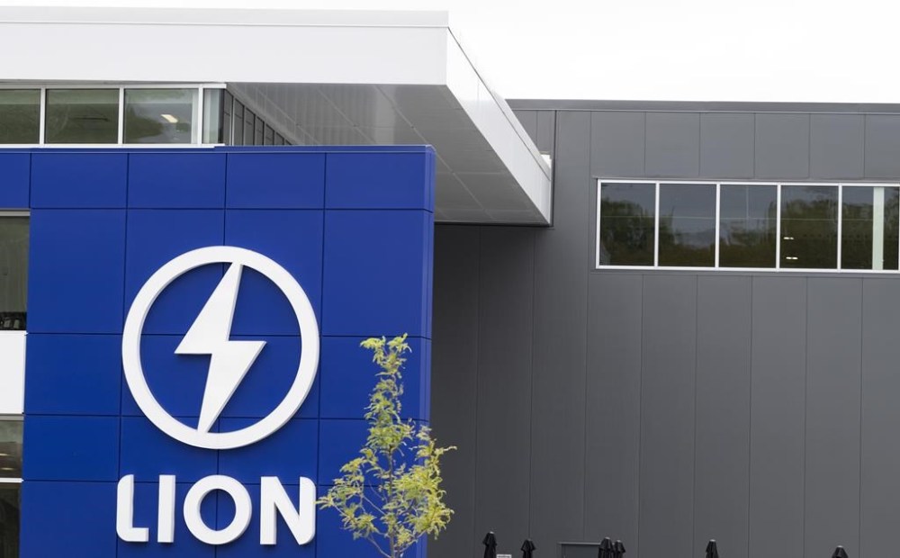 Lion Electric Company's lithium-ion battery manufacturing facility is shown in Mirabel, Que., on Sept. 14, 2023. THE CANADIAN PRESS/Christinne Muschi