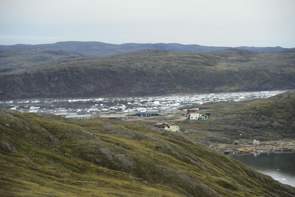 The community of Apex, Nvt., is seen from Iqaluit on August 2, 2019. THE CANADIAN PRESS/Sean Kilpatrick