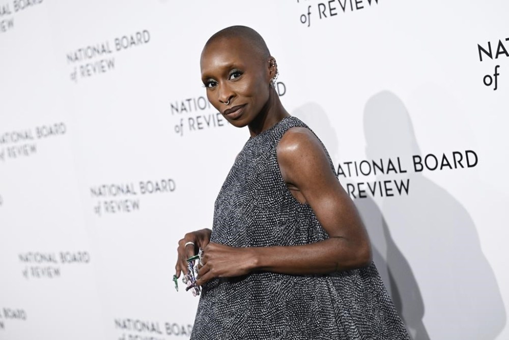 FILE - Cynthia Erivo attends the National Board of Review Awards gala at Cipriani 42nd Street on Tuesday, Jan. 7, 2025, in New York. (Photo by Evan Agostini/Invision/AP, File)