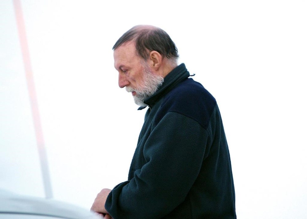 Eric Dejaeger leaves an Iqaluit courtroom on Jan. 20, 2011. A Nunavut judge is hearing sentencing arguments for Dejaeger, a former Catholic priest who pleaded guilty to sexually abusing several Inuit children decades ago. THE CANADIAN PRESS/Chris Windeyer