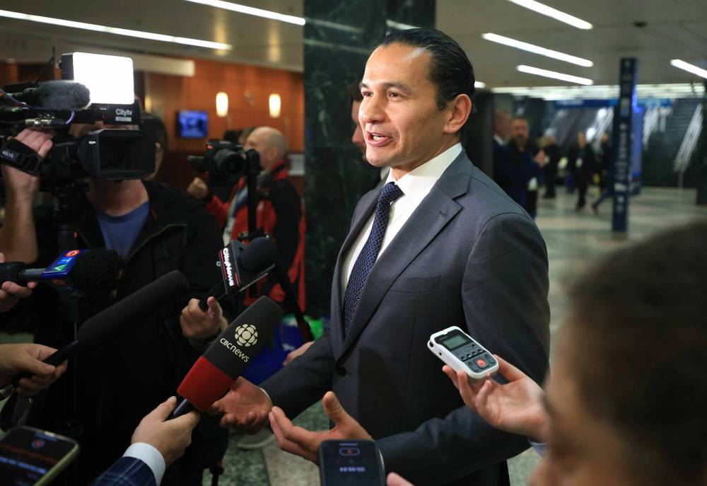 Gage Haubrich writes that Premier Wab Kinew needs “to put his money where his mouth is — literally” when it comes to balancing budgets. (Winnipeg Free Press)