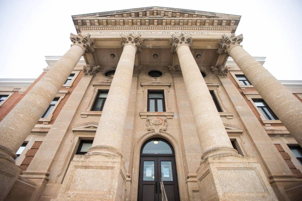 The University of Manitoba administration building. An overhaul of U of M’s faculty of engineering is slated to be complete by the spring. (Winnipeg Free Press)