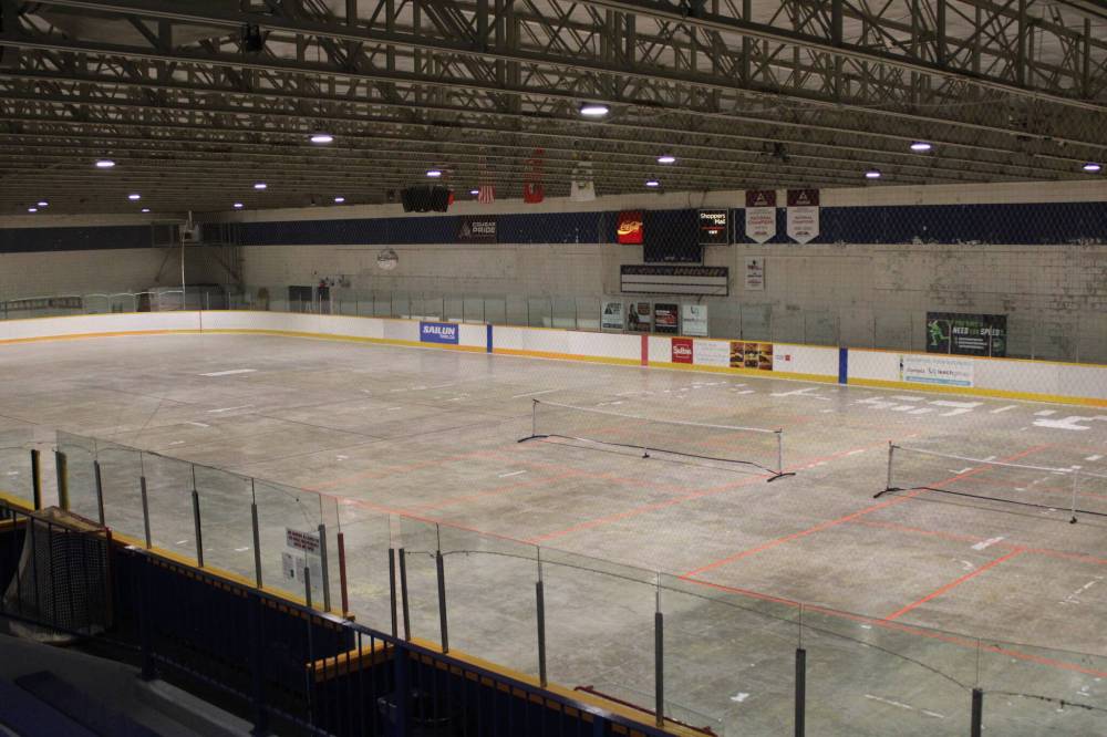 The arena at the Brandon Community Sportsplex on Knowlton Drive. (The Brandon Sun files)