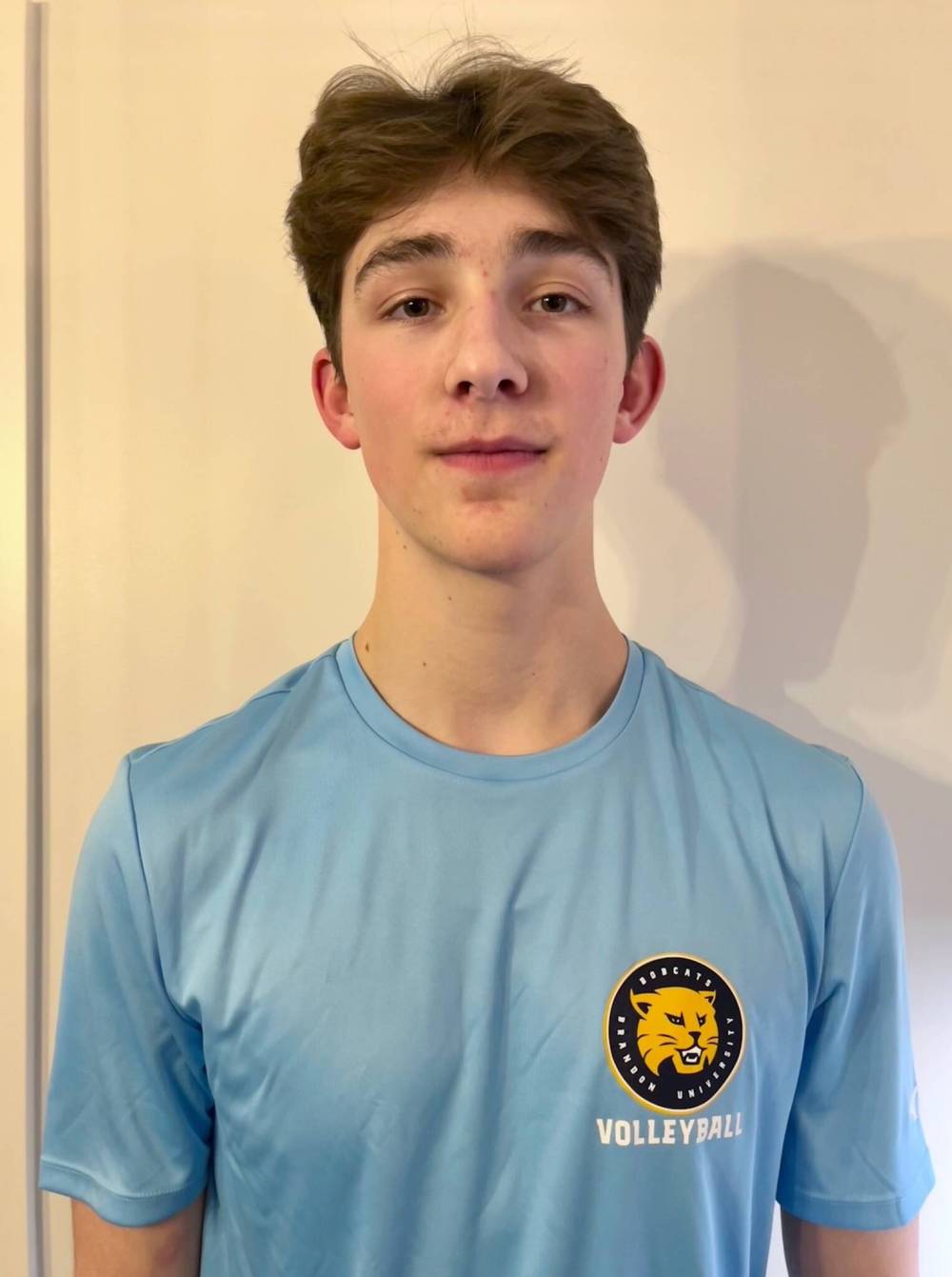Matt Lefebvre won the Saskatchewan provincial 5A volleyball championship in 2023 with the St. Mary Marauders. (Submitted)