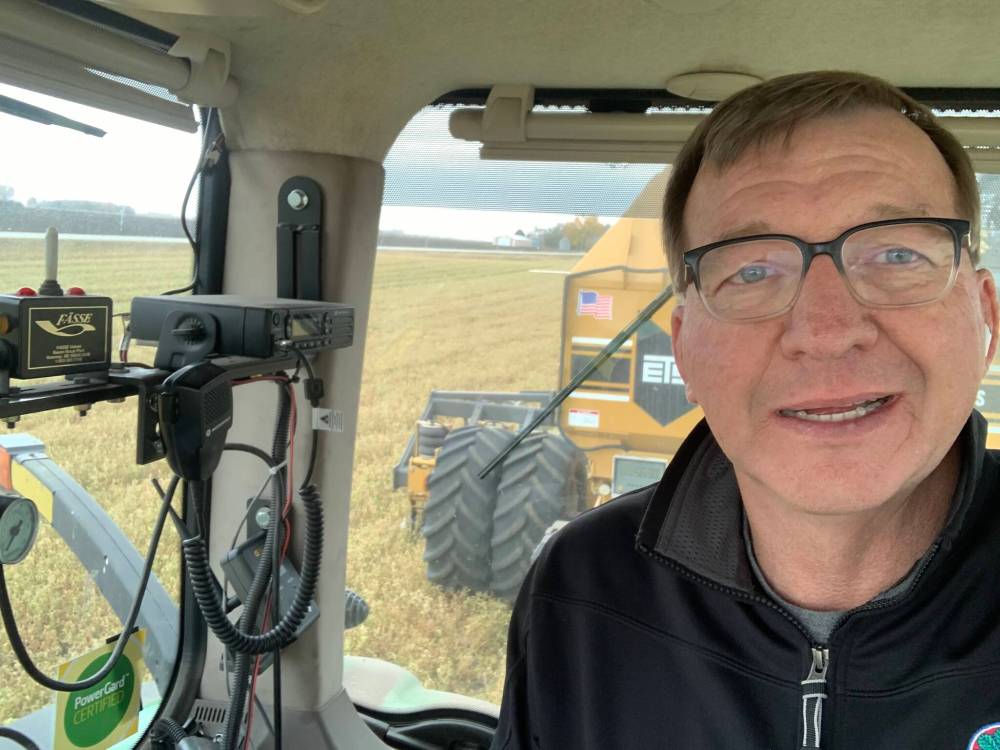 Minnesota farmer Harmon Wilts believes farmers are on the front lines of trade disputes between Canada and the United States. (Supplied)