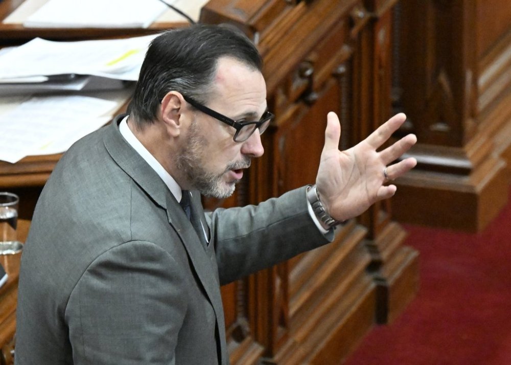 Jean-François Roberge, the current minister of immigration who was then-Quebec minister responsible for Canadian relations and the Canadian francophonie, responds to the Opposition during question period at the legislature in Quebec City, Friday, Dec. 6, 2024. THE CANADIAN PRESS/Jacques Boissinot