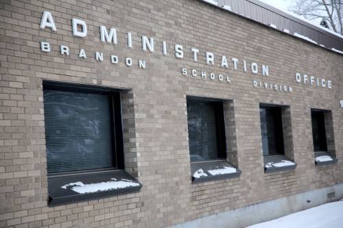 The Brandon School Division office on Sixth Street. (The Brandon Sun files)