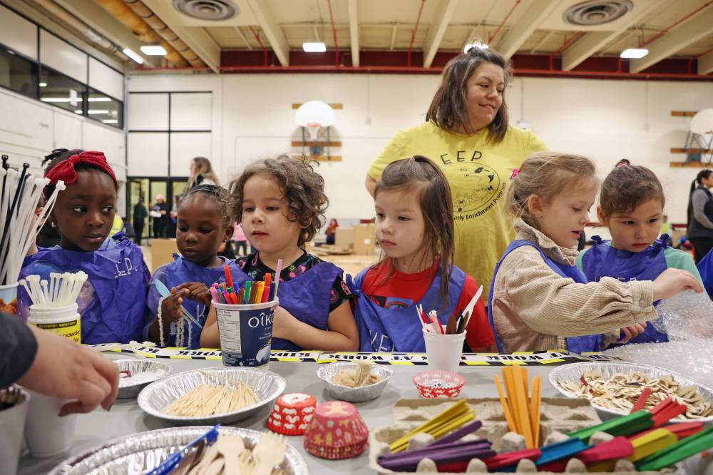 More than 250 children from early learning centres in Brandon took part in this year’s Cardboard Box Challenge at Assiniboine College’s Victoria Avenue East campus.