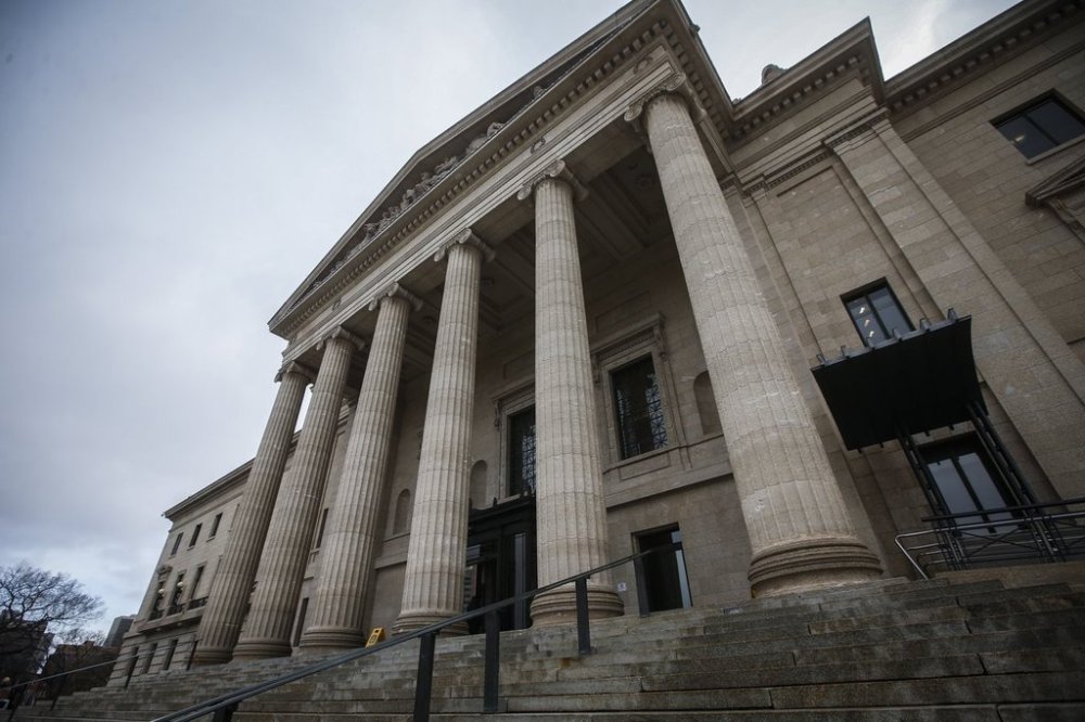 The exterior of the Manitoba Legislature is seen in Winnipeg, Wednesday, Nov. 6, 2024. THE CANADIAN PRESS/John Woods
