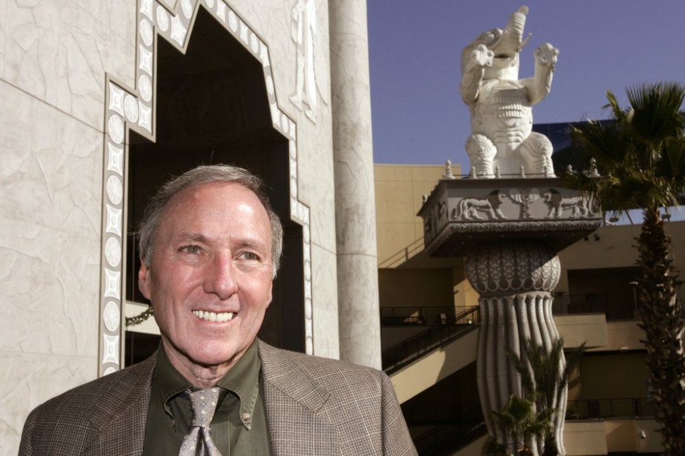 FILE - Author Joseph Wambaugh poses in the Hollywood section of Los Angeles on Dec. 7, 2007, to promote his book