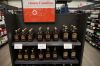 Canadian alcohol is advertised at the Brandon South Liquor Mart in this file photo from 2025. (Tim Smith/The Brandon Sun files)