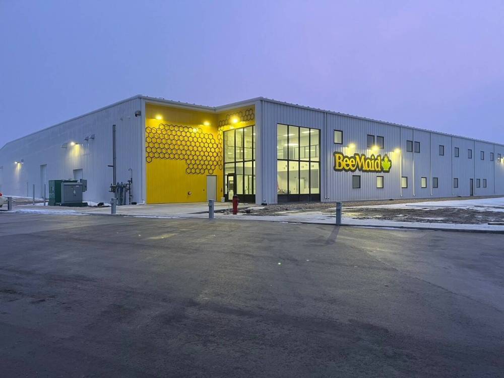 The new Bee Maid facility in Winnipeg was built double the size of the company’s old facility. CEO Guy Chartier told the Sun the company wanted to allow for continued expansion as the market grows in Canada and overseas. (Submitted)