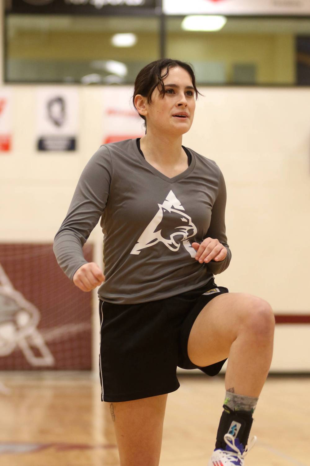 Assiniboine College Cougars Kiyanna Arevalo was named MCAC women’s futsal player of the year on Thursday. (Thomas Friesen/The Brandon Sun)