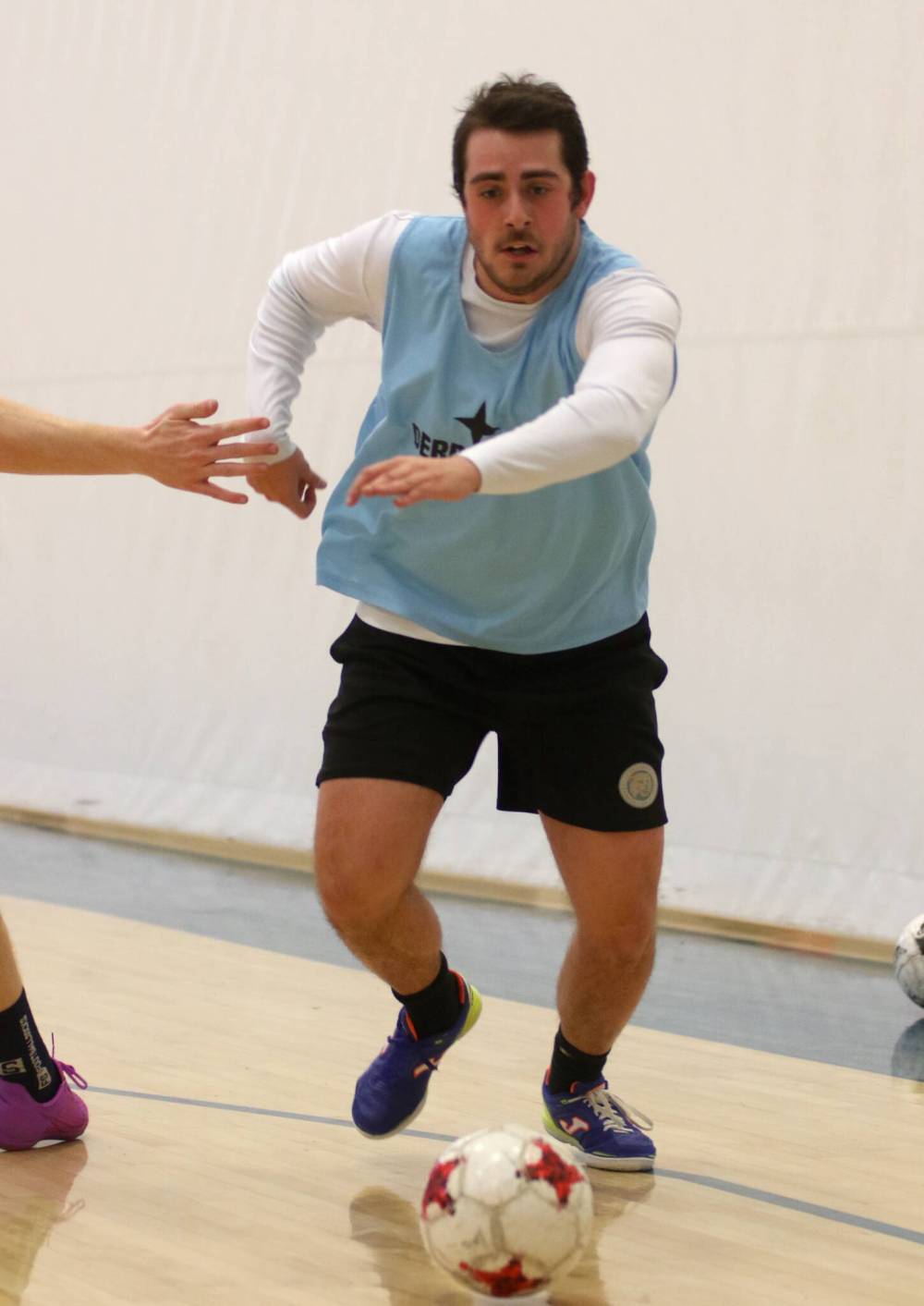 Matheus Ruffini of the BU men’s futsal team made the all-conference squad. The Bobcats face the top-seed St. Boniface Les Rouges today at 11 a.m. (Thomas Friesen/The Brandon Sun)