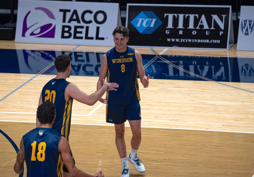 Winnipeg native Darian Koskie helped his Windsor Lancers earn a trip to his home province for the U Sports men's volleyball championship this week. (Connor Sykes/Windsor Lancers)