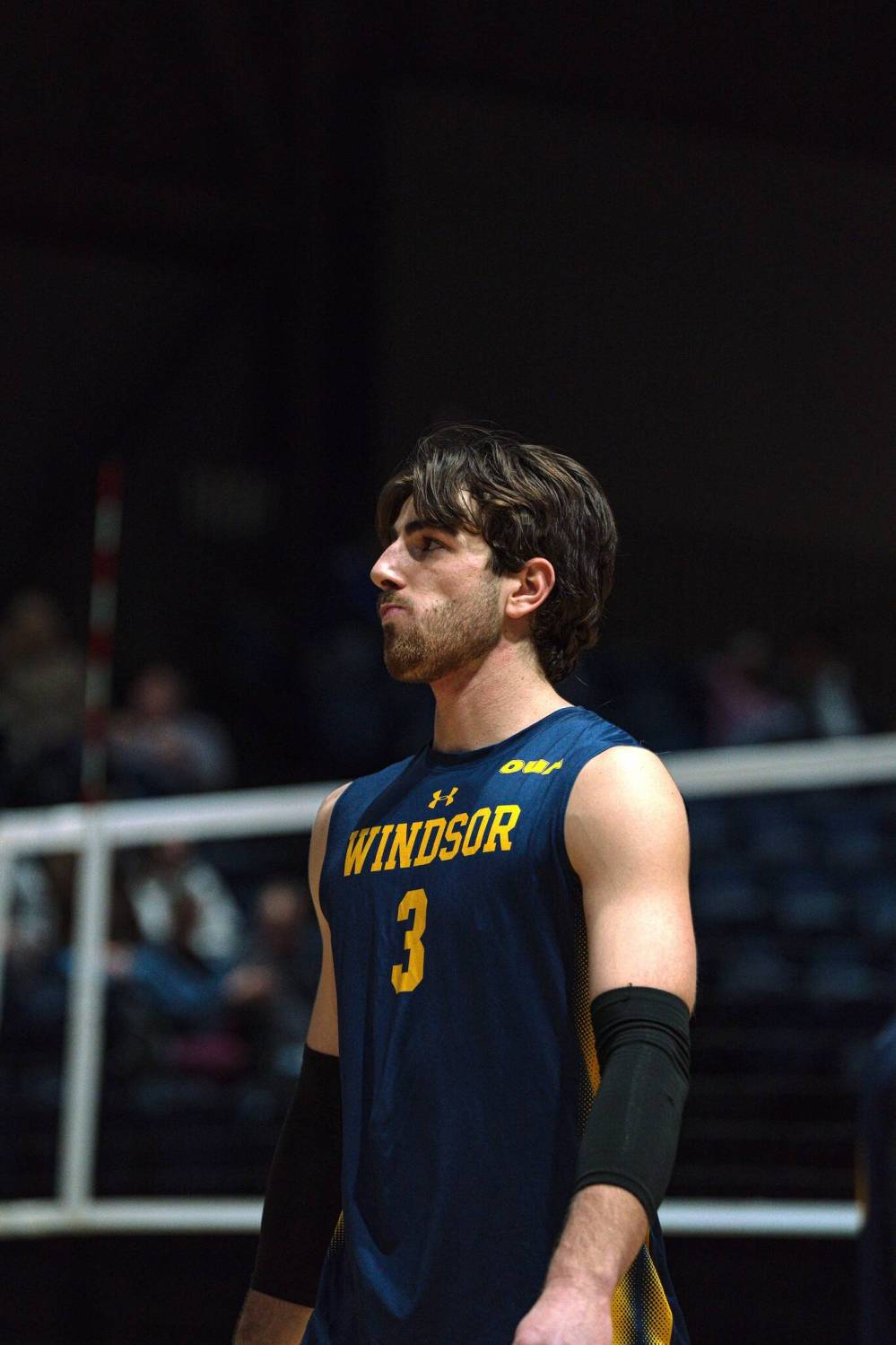 Windsor setter Markus Law-Heese was named OUA player of the year after leading the Lancers to an 18-2 record. (Connor Sykes/Windsor Lancers)