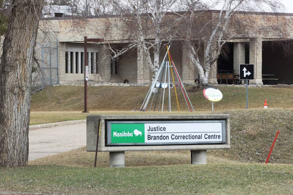 The Brandon Correctional Centre on Veterans Way in Brandon. (Tim Smith/The Brandon Sun files)