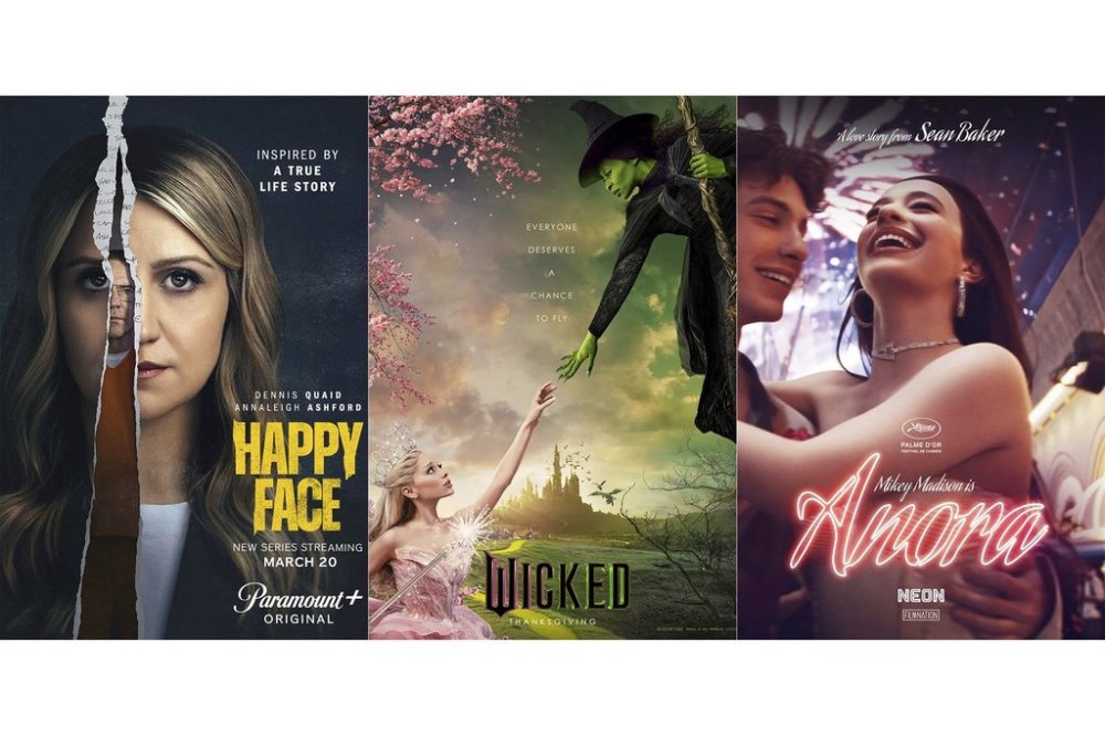 This combination of images shows promotional art for the series