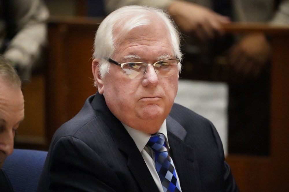 FILE - Orange County Superior Court Judge Jeffrey Ferguson appears during a hearing at the Clara Shortridge Foltz Criminal Justice Center, Aug. 15, 2023, in Los Angeles. (AP Photo/Damian Dovarganes, Pool, File)