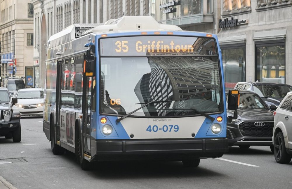 City buses in Montreal have dropped the expression